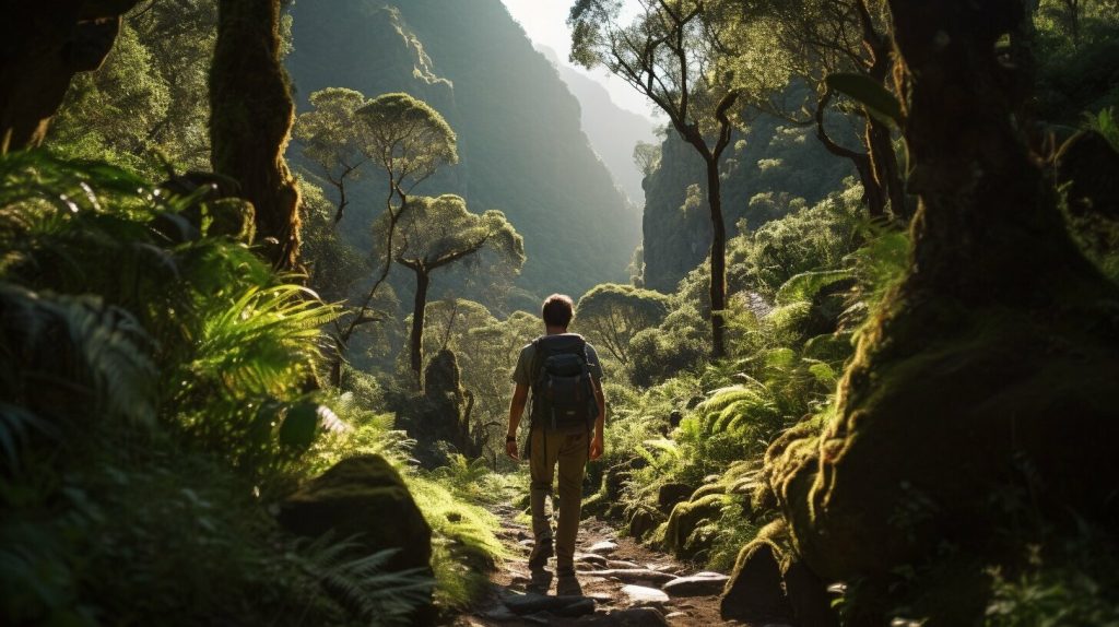 hiking in La Gomera