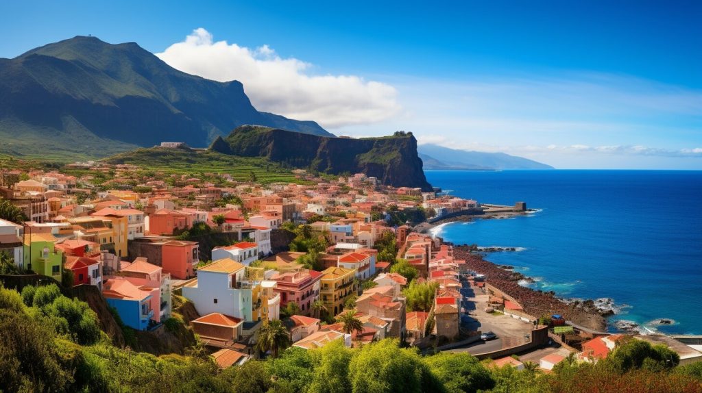 la gomera main towns and villages